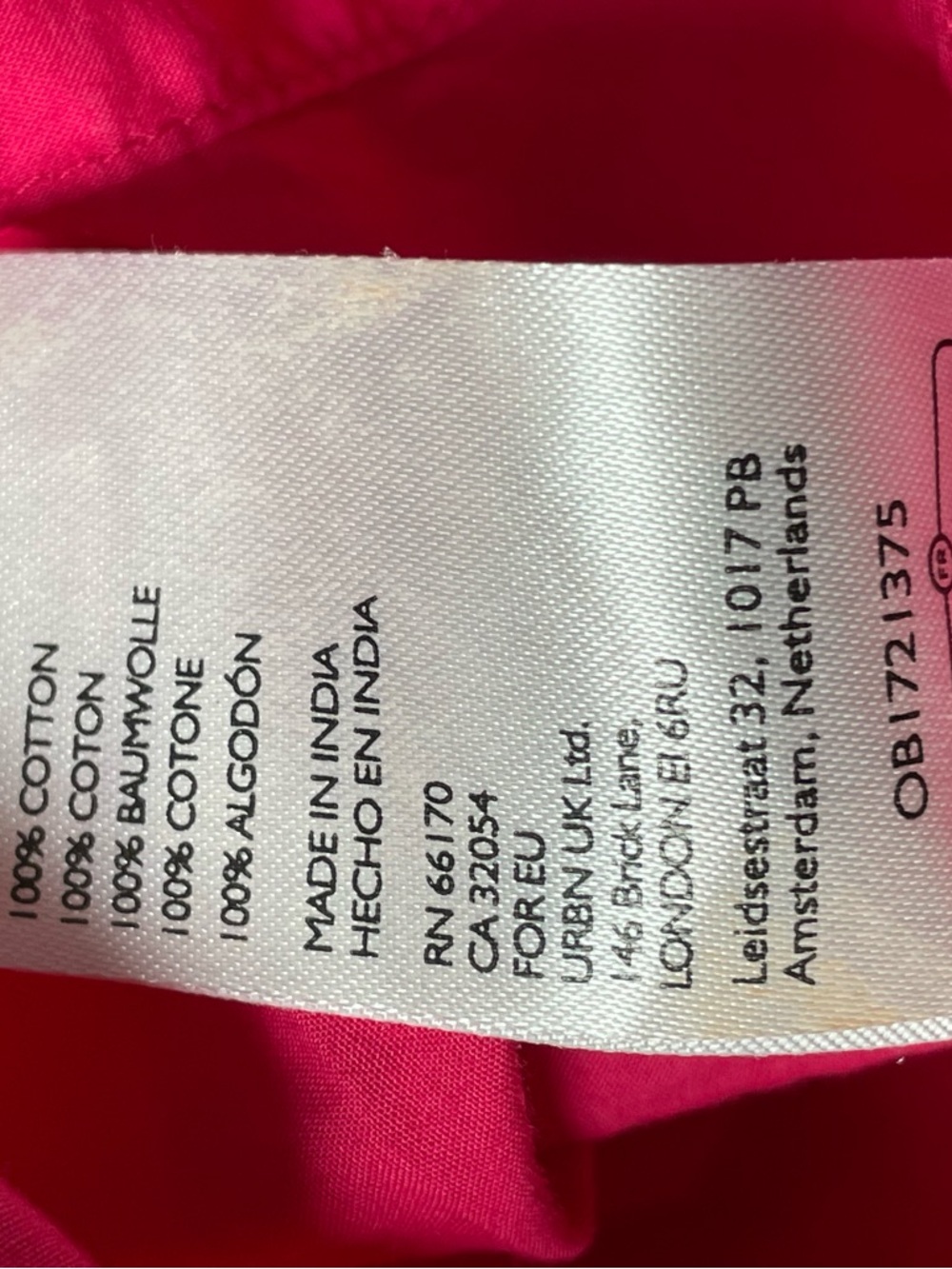 Free People Bluebell Solid Pink Cotton Maxi Dress Size Large 54438 - Picture 15 of 15